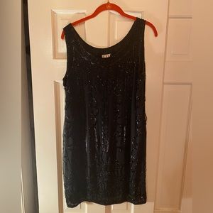 Beautiful black beaded DKNY dress